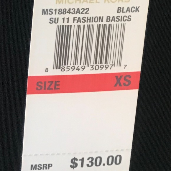 Michael lots black dress w black belt - Picture 9 of 9